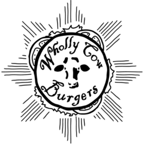 Wholly Cow Burgers logo